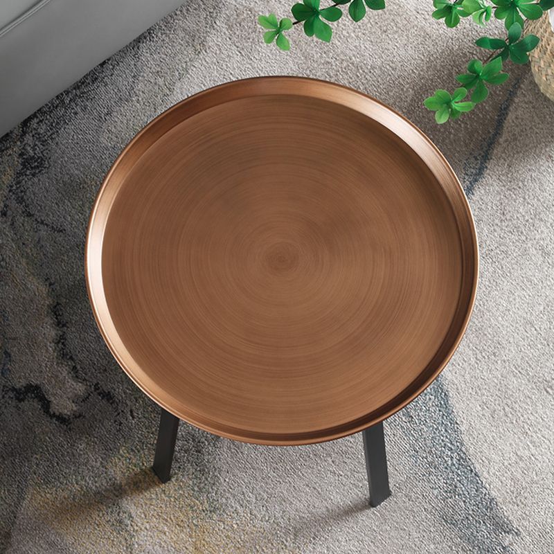 Tavolo da tavolo da cortile a 4 gambe tavolo vassoio laterale per soggiorno