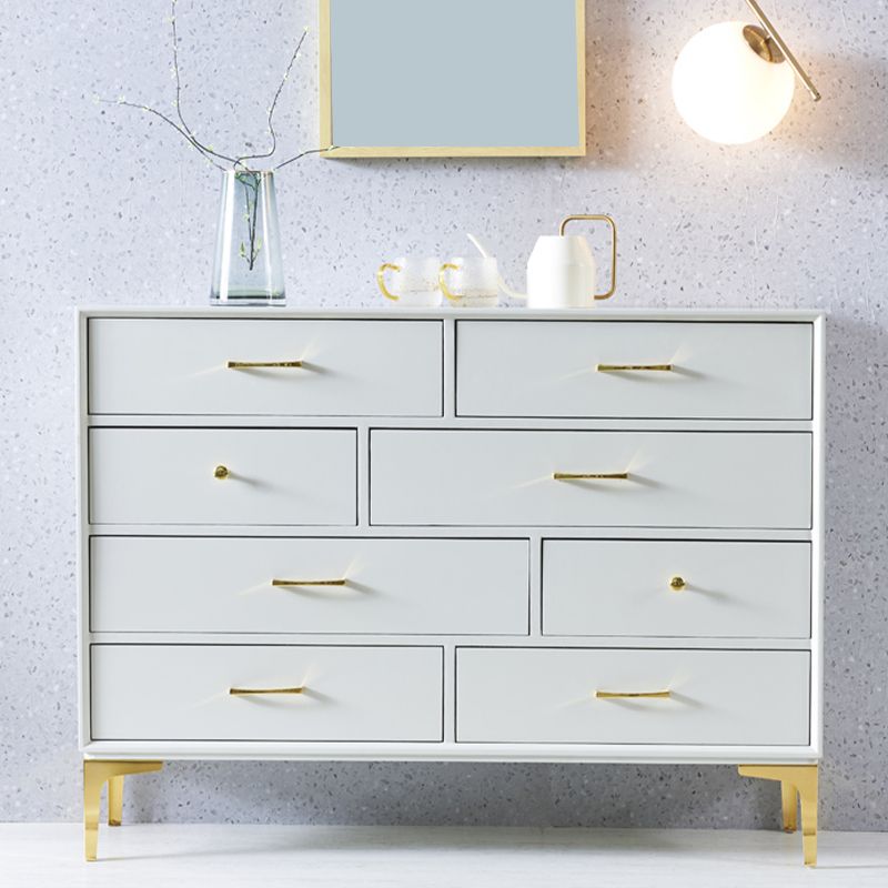 Glam Antique Finish Sideboard Engineered Wood Server with Drawers Clearhalo 'buffet_sideboard' 'Buffets & Sideboards' 'furn' 'furn_buffet_sideboard' 'Furniture' 'Kitchen & Dining Furniture' 1200x1200_4e0312fc-8fe5-49c5-9a73-54bd06967063