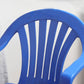 Contemporary Style Arm Chair Plastic Slat Back Stacking Dining Side Chair Clearhalo ' kitchen&dining_furn' 'Dining Chairs' 'Dining Tables & Seating' 'dining_chair' 'furn' 'furn_dining_chair' 'Furniture' 'furniture_dining_chair' 'Kitchen & Dining Furniture' 'kitchen' 1200x1200_4e05db51-fa56-4042-a804-c7c2d8e5d7c7
