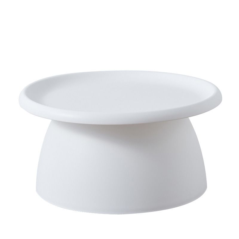 Modern Round Pedestal Coffee Table Acrylic Pink Coffee Table Clearhalo 'Coffee & Accent Tables' 'Coffee Tables' 'coffee_tables' 'furn' 'furn_coffee_tables' 'Furniture' 'furniture_coffee_tables' 'Living Room Furniture' 1200x1200_4e09c42e-1909-4053-bc1b-40ea6a7e379c