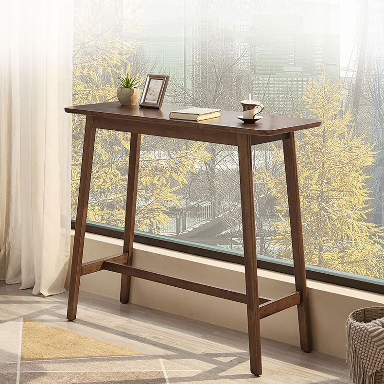 1/3/4 Pieces Table and Stool Set Contemporary Brown Solid Wood Clearhalo 'Bar Furniture' 'furn' 'furn_home_bar_bar_sets' 'Furniture' 'Home Bars & Bar Sets' 'home_bar_bar_sets' 'Kitchen & Dining Furniture' 1200x1200_4e10f4e2-c471-4bbb-ab0a-dfe0597c0b4f