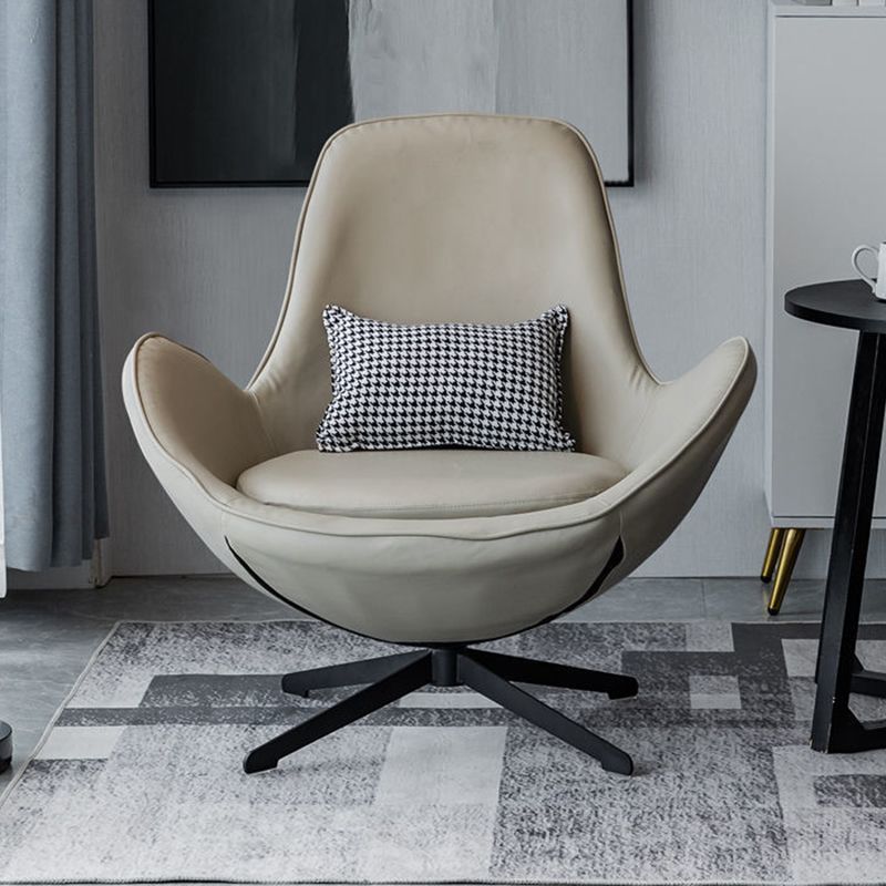 Faux Leather Chair31.8" L x30.3"W x33.4"H Swivel Chair for Living Room Clearhalo 'Accent Chairs' 'accent_chairs' 'Chairs & Seating' 'furn' 'furn_accent_chairs' 'Furniture' 'Living Room Furniture' 1200x1200_4e160b8c-cd14-4882-9dd7-e2747cee8464