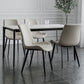 Nordic Style Metal Dining Side Chair Armless Dining Side Chair for Kitchen Clearhalo ' kitchen&dining_furn' 'Dining Chairs' 'Dining Tables & Seating' 'dining_chair' 'furn' 'furn_dining_chair' 'Furniture' 'furniture_dining_chair' 'Kitchen & Dining Furniture' 'kitchen' 1200x1200_4e16dfd1-2990-4225-b37e-1e3d1f2a08d8