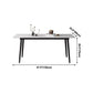 Sintered Stone Dining Table Industrial Style 4 Legs Base Rectangle Table for Dining Room Clearhalo ' dining_table' 'Dining Tables & Seating' 'Dining Tables' 'furn' 'furn_dining_table' 'Furniture' 'furniture_dining_table' 'Kitchen & Dining Furniture' 'kitchen&dining_furn' 'kitchen' 'kitchen_dining_table' 1200x1200_4e1da07a-7e38-47cf-928d-65415c8891d0