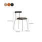 Modern Leather Side Chair Open Back Indoor Dining Chair for Home Clearhalo 'Dining Chairs' 'Dining Tables & Seating' 'dining_chair' 'furn' 'furn_dining_chair' 'Furniture' 'Kitchen & Dining Furniture' 1200x1200_4e23c953-86d9-45fc-baa2-2577cd9b07af