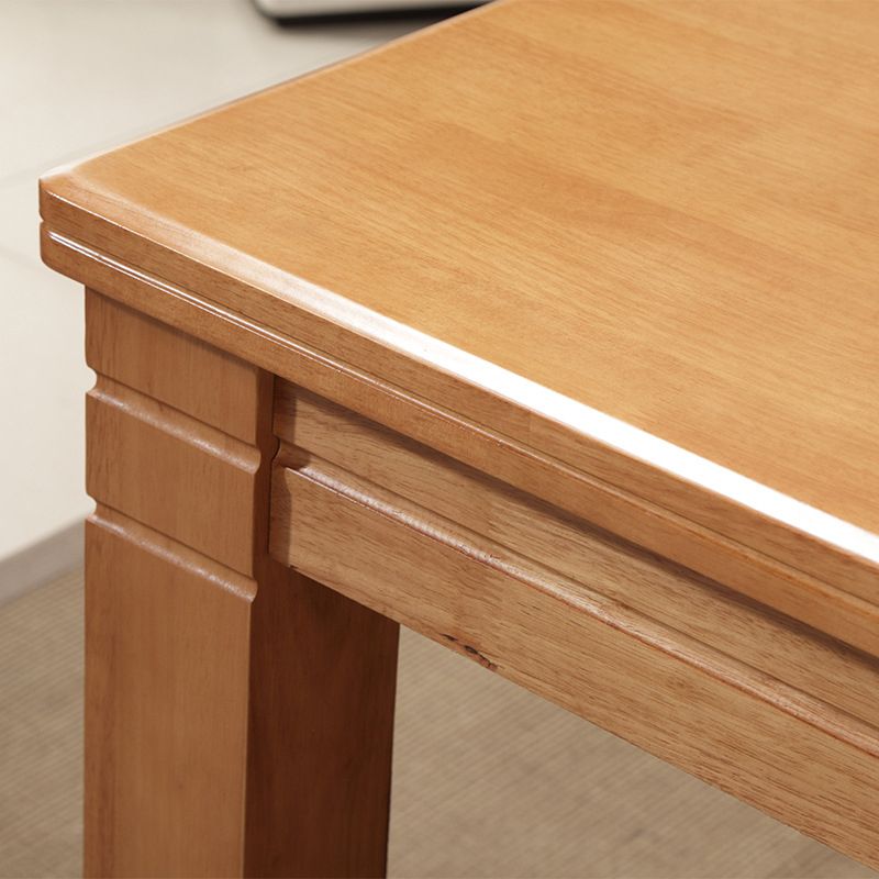 Traditional Wooden Dining Room Set with Rectangle Top and 4 Legs Base Dining Furniture Clearhalo 'Dining Room Sets' 'Dining Tables & Seating' 'dining_room_set' 'furn' 'furn_dining_room_set' 'Furniture' 'furniture_dining_room_set' 'Kitchen & Dining Furniture' 'kitchen&dining_furn' 'kitchen' 1200x1200_4e24309d-d6a0-45f1-8be8-e44805b9f9af