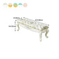 Upholstered Rectangle Seating Bench Cushioned Entryway and Bedroom Bench with Legs Clearhalo 'Benches' 'Chairs & Seating' 'furn' 'furn_benches' 'Furniture' 'Living Room Furniture' 1200x1200_4e24e417-308a-4468-b730-7f58649adda9