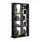 Industrial Style Bookshelf Open Shelf Vertical Metal Shelf with Rectangular Shelves Clearhalo 'Bookcases' 'Furniture' 'furniture_bookcases' 'kitchen' 'kitchen_bookcases' 'Living Room Furniture' 'Office Furniture' 1200x1200_4e2600d6-4720-47de-87a3-901be7ba84d8