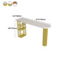 Industrial Wood Indoor Pub Bar Table Iron Double Pedestal Bar Dining Table with 3-Shelf Clearhalo 'Bar Furniture' 'Bar Tables' 'bar_tables' 'furn' 'furn_bar_tables' 'Furniture' 'furniture_bar_tables' 'Kitchen & Dining Furniture' 1200x1200_4e278f64-0ea7-474a-aff2-13f7e9bfa3de