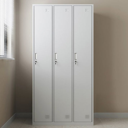 Steel Wardrobe Cabinet Contemporary Hinged Wardrobe Armoire for Home