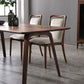 Contemporary Dark Brown Rectangular Wooden Dining Table with 4 Foot Clearhalo 'Dining Tables & Seating' 'Dining Tables' 'dining_table' 'furn' 'furn_dining_table' 'Furniture' 'Kitchen & Dining Furniture' 1200x1200_4e2970ce-e8be-4d60-8fc5-78fe30ea4264