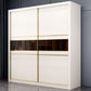 Contemporary Wooden Wardrobe White Wardrobe Closet with Sliding Door Clearhalo 'Armoires & Wardrobes' 'armoires_wardrobes' 'Bedroom Furniture' 'furn' 'furn_armoires_wardrobes' 'Furniture' 1200x1200_4e2e1f54-3b41-4e01-9d8e-ddb634dd110c