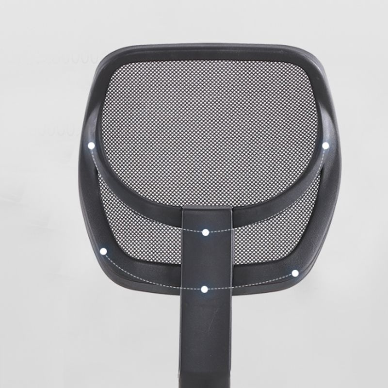 Le moderne ruote della sedia da task senza braccio includevano la sedia da conferenza per ufficio