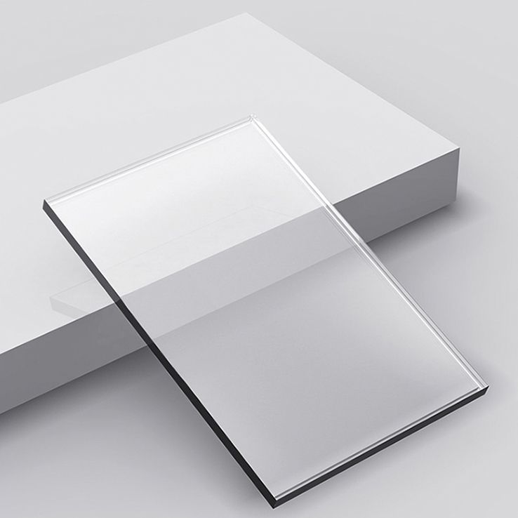 Eigentijdse gesloten achtergrond standaard boekenplank acryl boekenkast met planken