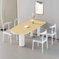 Free Form Solid Wood Indoor Table Restaurant Modern Wood Table with 3 Legs Clearhalo ' dining_table' 'Dining Tables & Seating' 'Dining Tables' 'furn' 'furn_dining_table' 'Furniture' 'furniture_dining_table' 'Kitchen & Dining Furniture' 'kitchen&dining_furn' 'kitchen' 'kitchen_dining_table' 1200x1200_4e31f4ce-237c-4c27-9915-e5dba24291b4