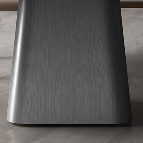 Modern Style Sintered Stone Dining Set Rectangle 1/2/4/7 Pieces Dining Set Clearhalo 'Dining Room Sets' 'Dining Tables & Seating' 'dining_room_set' 'furn' 'furn_dining_room_set' 'Furniture' 'Kitchen & Dining Furniture' 1200x1200_4e3620c6-9f59-4e6a-bdf2-4bedf0ed34e8