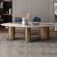 Oval Sintered Stone Dining Table Luxury Kitchen Table with 3 Legs in Gold Clearhalo ' dining_table' 'Dining Tables & Seating' 'Dining Tables' 'furn' 'furn_dining_table' 'Furniture' 'furniture_dining_table' 'Kitchen & Dining Furniture' 'kitchen&dining_furn' 'kitchen' 'kitchen_dining_table' 1200x1200_4e3a9da4-b392-4f92-8d3e-7c7b14eaff41