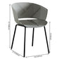 Contemporary Style Plastic Dining Armless Chair Open Back Dining Side Chair for Home Clearhalo ' kitchen&dining_furn' 'Dining Chairs' 'Dining Tables & Seating' 'dining_chair' 'furn' 'furn_dining_chair' 'Furniture' 'furniture_dining_chair' 'Kitchen & Dining Furniture' 'kitchen' 1200x1200_4e3ae257-33d6-4d29-a005-7fb50685284f