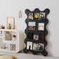 Urban Etagere Metal Bookshelf Closed Back Vertical Bookcase for Living Room