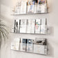 Modern Acrylic Floating Bookshelf 5.9" H Wall Mounted Bookcase Clearhalo 'Bookcases' 'furn' 'furn_bookcases' 'Furniture' 'Office Furniture' 1200x1200_4e3ef3a4-6a5a-4976-a22f-59b4a0434a6c