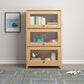 Scandinavian Style Closed Back Bookshelf Standard Wooden Bookcase Clearhalo 'Bookcases' 'furn' 'furn_bookcases' 'Furniture' 'Office Furniture' 1200x1200_4e3f80e5-b457-47b0-ace5-e5d51e40c598