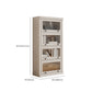 Modern Closed Back Standard Bookshelf Wooden Bookcase for Study Room Clearhalo 'Bookcases' 'furn' 'furn_bookcases' 'Furniture' 'Office Furniture' 1200x1200_4e4232e1-dd88-4120-8584-e03b52a5146e
