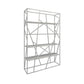 Open Metal Etagere Bookcase Contemporary Rectangular Shelf Bookcase Clearhalo 'Bookcases' 'Furniture' 'furniture_bookcases' 'kitchen' 'kitchen_bookcases' 'Living Room Furniture' 'Office Furniture' 1200x1200_4e423638-ac74-4e40-b9cb-1f952c5d72b8