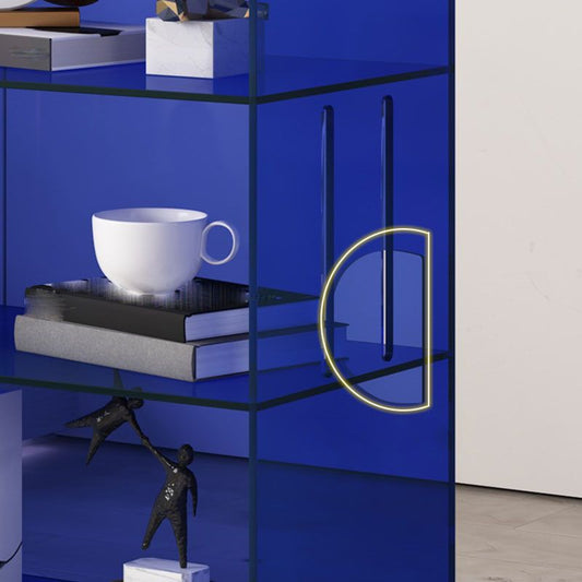 Libreria verticale moderna di libreria verticale con scaffali