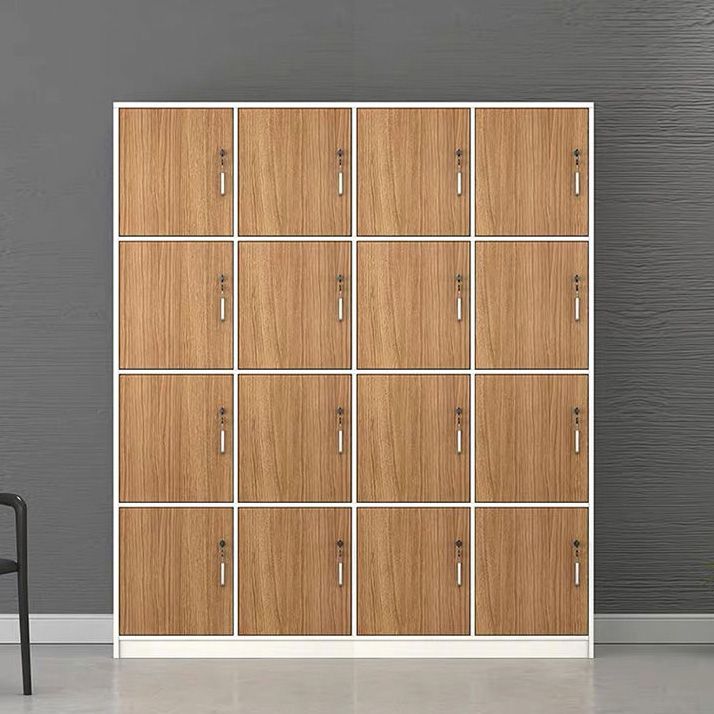 Natural Finish Indoor Cabinet Contemporary Storage Cabinet with Hinged Door Clearhalo 'Armoires & Wardrobes' 'armoires_wardrobes' 'Bedroom Furniture' 'furn' 'furn_armoires_wardrobes' 'Furniture' 1200x1200_4e46ba6d-1ddf-4161-90da-b7e660e27ab0