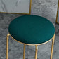 Standard Glam Velvet Ottoman Round Mildew Resistant Plain Ottoman Clearhalo 'furn' 'furn_ottomans_poufs' 'Furniture' 'Living Room Furniture' 'Ottomans & Poufs' 'ottomans_poufs' 1200x1200_4e49cbff-6ef7-4b5b-a421-84fa25efa70a