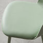 Modern Dining Chair Armless Dining Chair with Plastic Legs for Kitchen