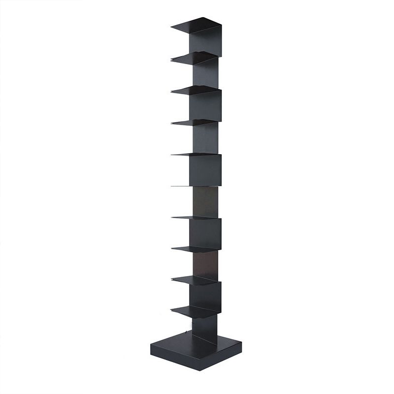 Modern Style Steel Bookshelf Vertical Shelf Bookcase for Home Clearhalo 'Bookcases' 'furn' 'furn_bookcases' 'Furniture' 'furniture_bookcases' 'kitchen' 'kitchen_bookcases' 'Living Room Furniture' 'Office Furniture' 1200x1200_4e4d09c7-937f-493b-9c40-15e37e89bffc