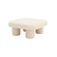 Wood Square Coffee Cocktail Table White 4 Legs Coffee or End Table Clearhalo 'Coffee & Accent Tables' 'Coffee Tables' 'coffee_tables' 'furn' 'furn_coffee_tables' 'Furniture' 'Living Room Furniture' 1200x1200_4e556136-9179-4857-a334-a67cee12ab6d