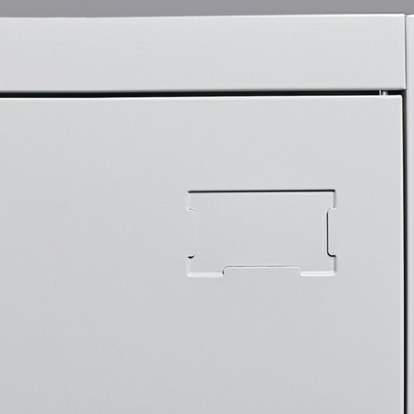 Armoire en métal moderne pour armoire à finition mate à la maison avec portes à charnière