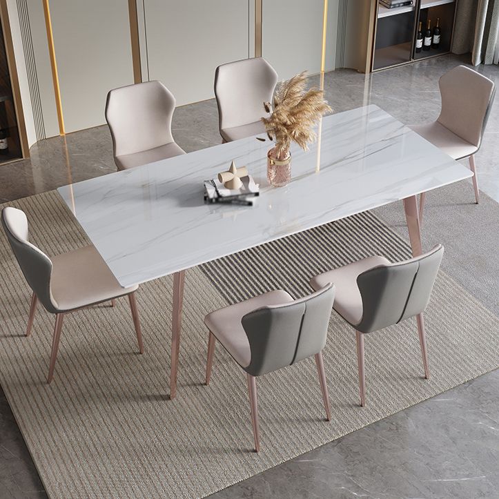 Nordic 1/2/5/7 Pieces Dining Set Sintered Stone Dining Table Set for Restaurant Clearhalo 'Dining Room Sets' 'Dining Tables & Seating' 'dining_room_set' 'furn' 'furn_dining_room_set' 'Furniture' 'furniture_dining_room_set' 'Kitchen & Dining Furniture' 'kitchen&dining_furn' 'kitchen' 1200x1200_4e5b9094-35fc-4594-9274-f63bf307b070
