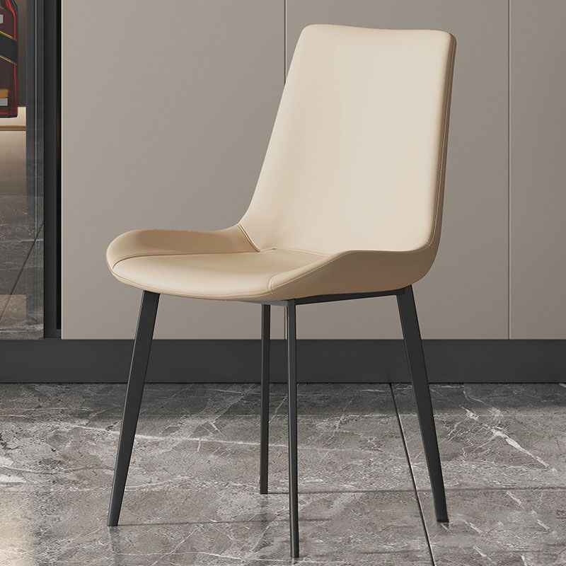 Solid Back Side Chair Industrial Dining Room Chair for Dining Room Clearhalo 'Dining Chairs' 'Dining Tables & Seating' 'dining_chair' 'furn' 'furn_dining_chair' 'Furniture' 'Kitchen & Dining Furniture' 1200x1200_4e5e48d1-d731-41e0-b7dc-f2d1b54a294f