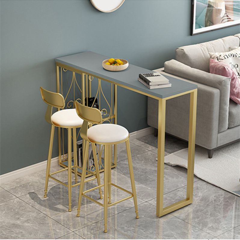 Contemporary Pub Dining Set 1/3 Pieces Bar Stool and Table Set