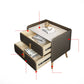 Modern Bedside Cabinet Stone Bed Nightstand with 2 Drawers for Living Room Clearhalo 'Bedroom Furniture' 'furn' 'furn_night_stand' 'Furniture' 'night_stand' 'Nightstands' 1200x1200_4e64c7ce-fedc-4651-9b67-ee7b2edaaf0b