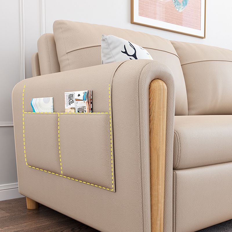 59.06 "W √ó 32.68" d √ó 38,58 "H Sleeper du bras carré avec stockage et pliable