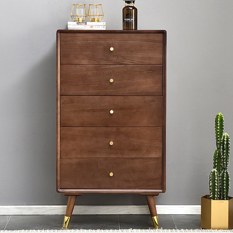 Solid Wood Accent Chest Modern 15.74" Wide Rectangle Chest with Drawers
