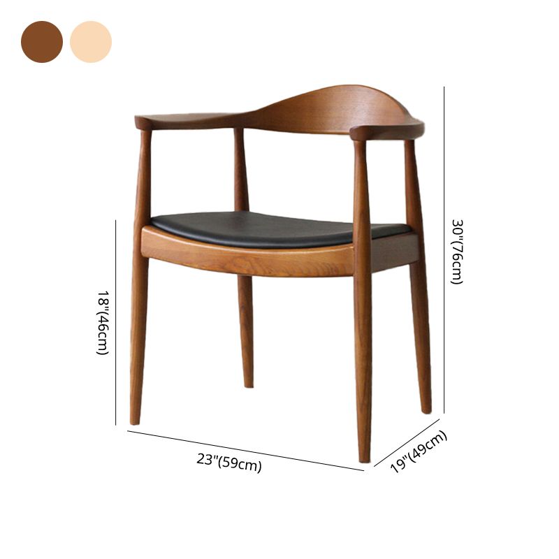 Traditional Style Ash Wood Chairs Kitchen Dining Open Back Arm Chairs Set Clearhalo ' kitchen&dining_furn' 'Dining Chairs' 'Dining Tables & Seating' 'dining_chair' 'furn' 'furn_dining_chair' 'Furniture' 'furniture_dining_chair' 'Kitchen & Dining Furniture' 'kitchen' 1200x1200_4e6b470b-807d-4b0e-959d-0b4867078730
