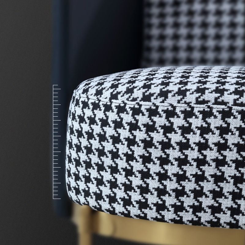 Linen Living Room Chair with Gold Basic Four Leg Accent Armchair Clearhalo 'Accent Chairs' 'accent_chairs' 'Chairs & Seating' 'furn' 'furn_accent_chairs' 'Furniture' 'Living Room Furniture' 1200x1200_4e6b57d6-9d09-467a-96f8-436f35429759