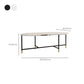 Round Marble Top Coffee Table Glam 4 Legs Coffee Cocktail Table Clearhalo 'Coffee & Accent Tables' 'Coffee Tables' 'coffee_tables' 'furn' 'furn_coffee_tables' 'Furniture' 'Living Room Furniture' 1200x1200_4e6b5d87-c112-4087-a71b-58b360feee32