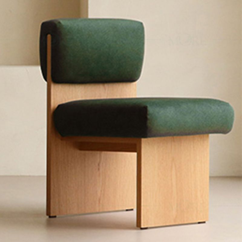 21.25" Wide Armless Chair Solid Wood Frame Chair for Bedroom Clearhalo 'Accent Chairs' 'accent_chairs' 'Chairs & Seating' 'furn' 'furn_accent_chairs' 'Furniture' 'Living Room Furniture' 1200x1200_4e6cec98-8b74-4574-b2e3-3ccb81e9040c