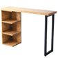Rectangle Wood Top Counter Table 42-inch Height Industrial Bar Table Clearhalo 'Bar Furniture' 'Bar Tables' 'bar_tables' 'furn' 'furn_bar_tables' 'Furniture' 'furniture_bar_tables' 'Kitchen & Dining Furniture' 1200x1200_4e6dfe84-3b48-4294-9039-c0030b3d6e27