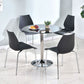 Glass Top Dining Table Modern Round Dining Table with Pedestal Base Clearhalo ' dining_table' 'Dining Tables & Seating' 'Dining Tables' 'Furniture' 'furniture_dining_table' 'Kitchen & Dining Furniture' 'kitchen&dining_furn' 'kitchen' 'kitchen_dining_table' 1200x1200_4e721546-cca4-4c4b-a392-ef73dc0eecbb