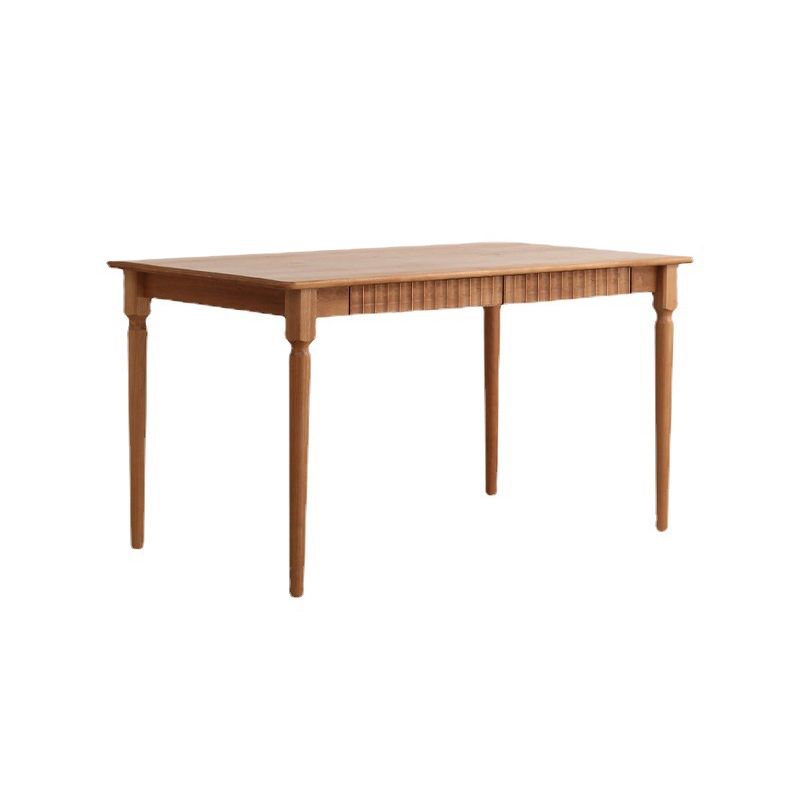 Modern Cherry Solid Wood Table Rectangle Dining Table with 4 Legs for Restaurant Clearhalo ' dining_table' 'Dining Tables & Seating' 'Dining Tables' 'furn' 'furn_dining_table' 'Furniture' 'furniture_dining_table' 'Kitchen & Dining Furniture' 'kitchen&dining_furn' 'kitchen' 'kitchen_dining_table' 1200x1200_4e7276ab-3929-492a-b4f0-1e8dbdf6efcf