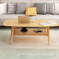North European Wooden Coffee Table Rectangle 4 Legs 1 Coffee Table
