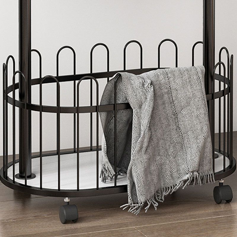 Zeitgenössische Kleiderregal -Metall -Haken -Haken mit Richtigen Kleiderbügel