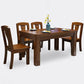 Mid-Century Modern Rectangle Dining Table Solid Wood Dining Table with 4 Legs Clearhalo ' dining_table' 'Dining Tables & Seating' 'Dining Tables' 'furn' 'furn_dining_table' 'Furniture' 'furniture_dining_table' 'Kitchen & Dining Furniture' 'kitchen&dining_furn' 'kitchen' 'kitchen_dining_table' 1200x1200_4e7692fb-8f42-4417-82b1-1d640fb28a07